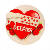Heart Shape Cake for Love online delivery in Noida, Delhi, NCR,
                    Gurgaon