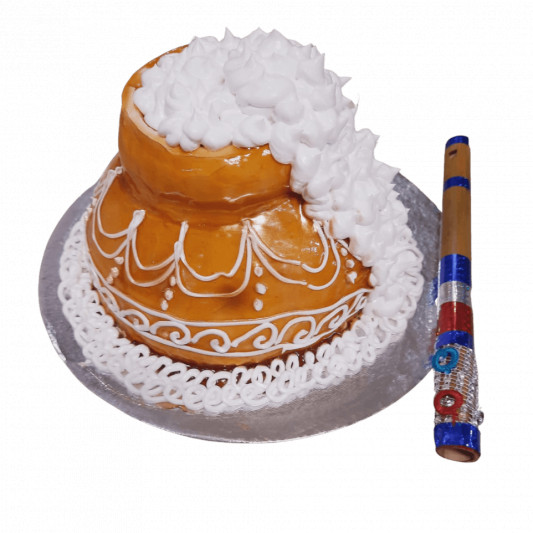 Janmashtami Matka Cake online delivery in Noida, Delhi, NCR, Gurgaon