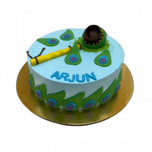 Krishna Janmashtami Cake online delivery in Noida, Delhi, NCR, Gurgaon