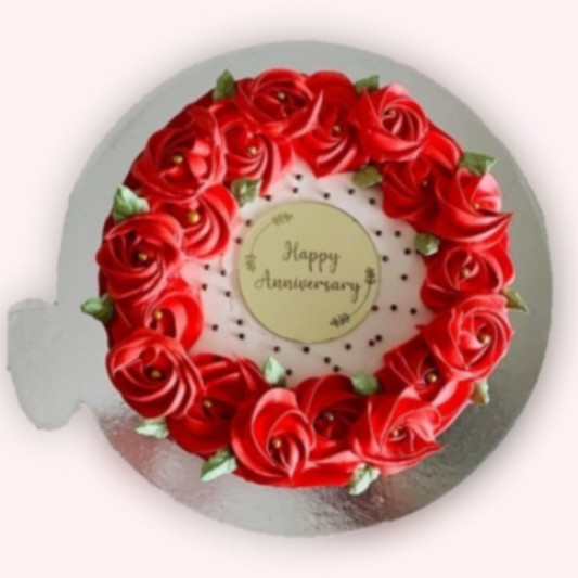 Red Velvet Rosette Cake online delivery in Noida, Delhi, NCR, Gurgaon