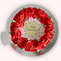 Red Velvet Rosette Cake online delivery in Noida, Delhi, NCR,
                    Gurgaon
