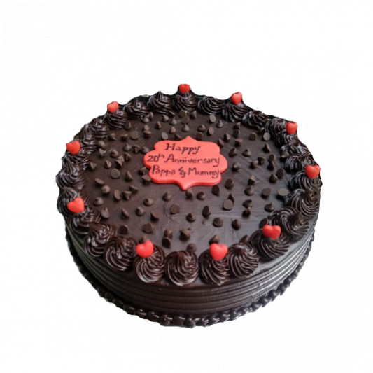 20th Anniversary Cake for Papa and Mummy online delivery in Noida, Delhi, NCR, Gurgaon