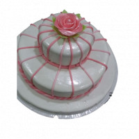 Oval Shaped Tier Cake online delivery in Noida, Delhi, NCR,
                    Gurgaon