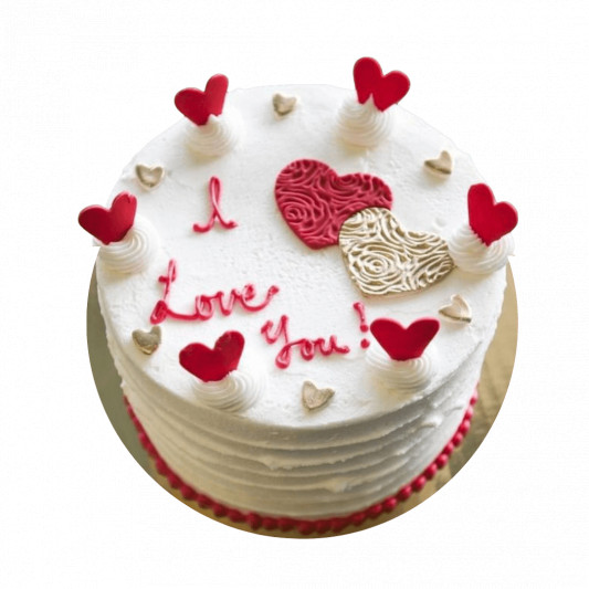 I Love You Cake online delivery in Noida, Delhi, NCR, Gurgaon