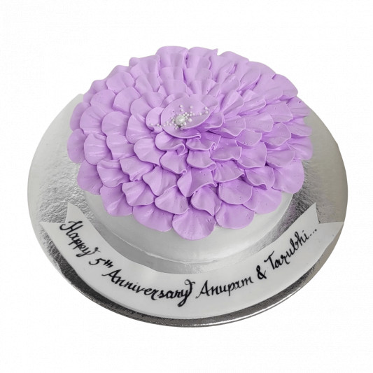 Beautiful 5th Anniversary Cake  online delivery in Noida, Delhi, NCR, Gurgaon