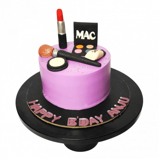 Makeup Theme Cake online delivery in Noida, Delhi, NCR, Gurgaon