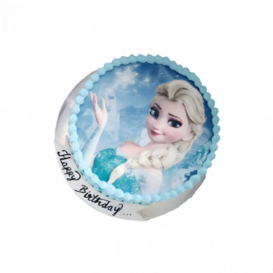 Frozen Theme Photo Cake online delivery in Noida, Delhi, NCR, Gurgaon