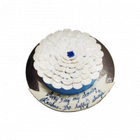 Floral Designed Birthday Cake  online delivery in Noida, Delhi, NCR,
                    Gurgaon