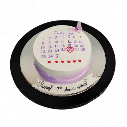 Calendar Bento Cake