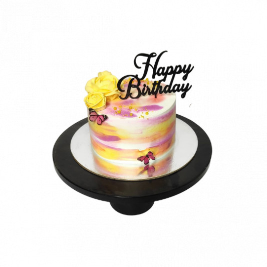 Watercolor Cake online delivery in Noida, Delhi, NCR, Gurgaon