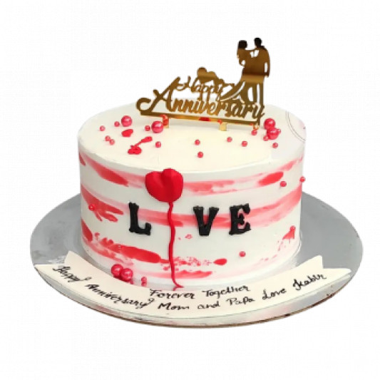 Anniversary Cake for Mama and Papa online delivery in Noida, Delhi, NCR, Gurgaon