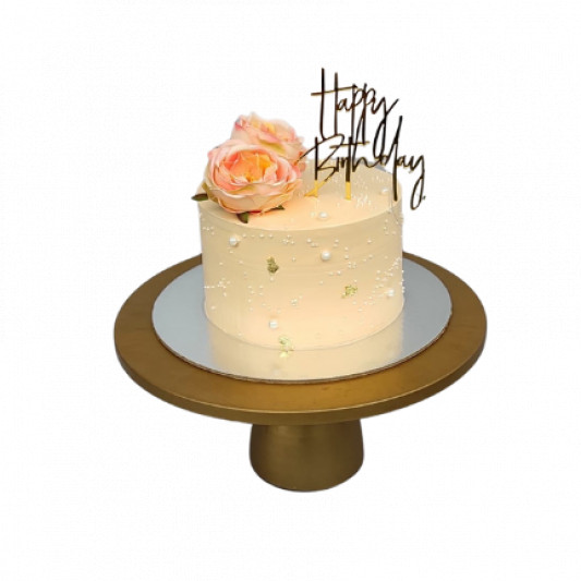 Gold Leaf Tall Cake online delivery in Noida, Delhi, NCR, Gurgaon