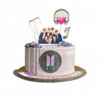 BTS Band Theme Cake online delivery in Noida, Delhi, NCR,
                    Gurgaon