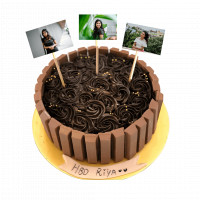 Kit Kat Birthday Cake online delivery in Noida, Delhi, NCR,
                    Gurgaon