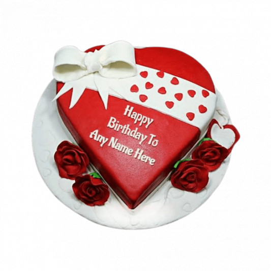 Heart Shape Cake for love online delivery in Noida, Delhi, NCR, Gurgaon