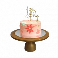 Embroidery Birthday Cake  online delivery in Noida, Delhi, NCR,
                    Gurgaon