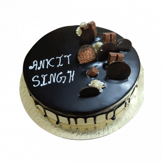 Choco Vanilla Cake online delivery in Noida, Delhi, NCR, Gurgaon