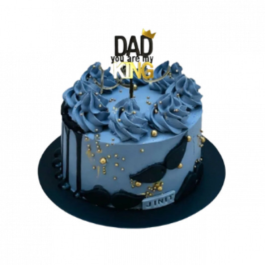 King Fathers Day Cake online delivery in Noida, Delhi, NCR, Gurgaon