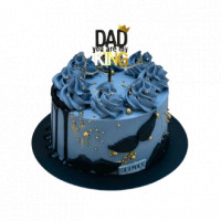 King Fathers Day Cake online delivery in Noida, Delhi, NCR,
                    Gurgaon