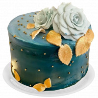 Fondant Rose Cake online delivery in Noida, Delhi, NCR,
                    Gurgaon