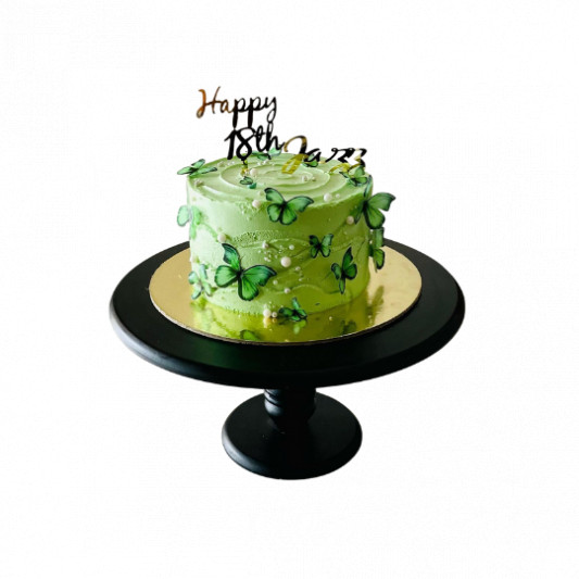 Butterfly 18th Birthday Cake online delivery in Noida, Delhi, NCR, Gurgaon