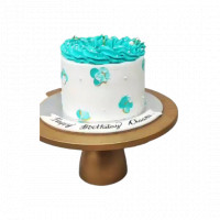 Birthday Cake with Floral Topper online delivery in Noida, Delhi, NCR,
                    Gurgaon