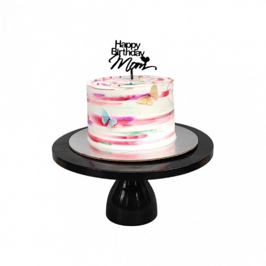 Beautiful Watercolor Cake for Mom online delivery in Noida, Delhi, NCR, Gurgaon