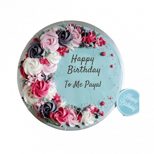 Girl Birthday Cream Cake online delivery in Noida, Delhi, NCR, Gurgaon