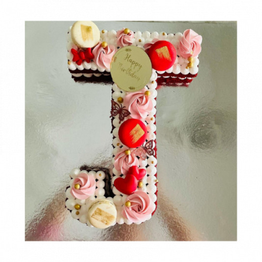 Letter J Cake – Cake With Us