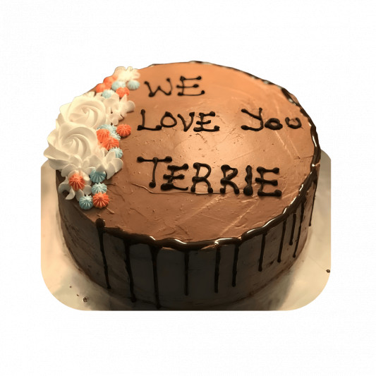 Love You Cake for Handsome Man online delivery in Noida, Delhi, NCR, Gurgaon