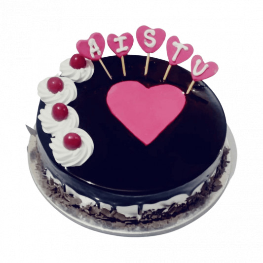 Cream Cake for Love online delivery in Noida, Delhi, NCR, Gurgaon