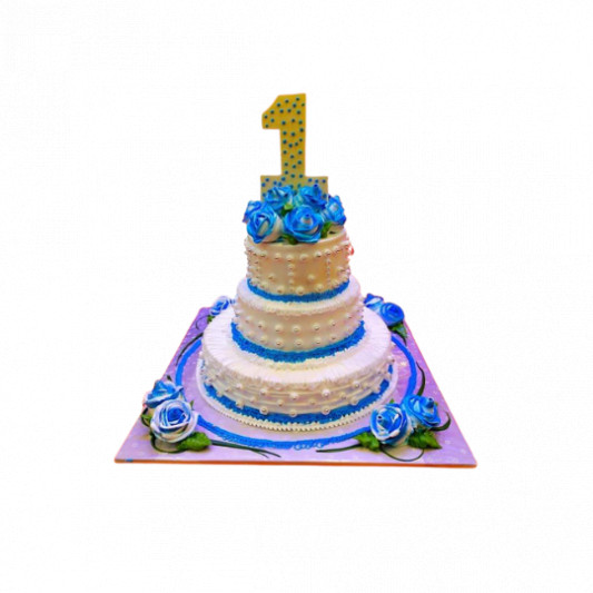 Triple Decker Cake | bakehoney.com