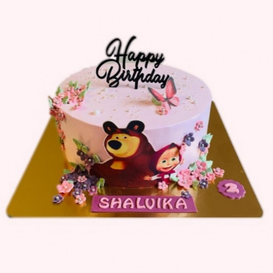 Masha and the Bear Birthday Cake online delivery in Noida, Delhi, NCR, Gurgaon