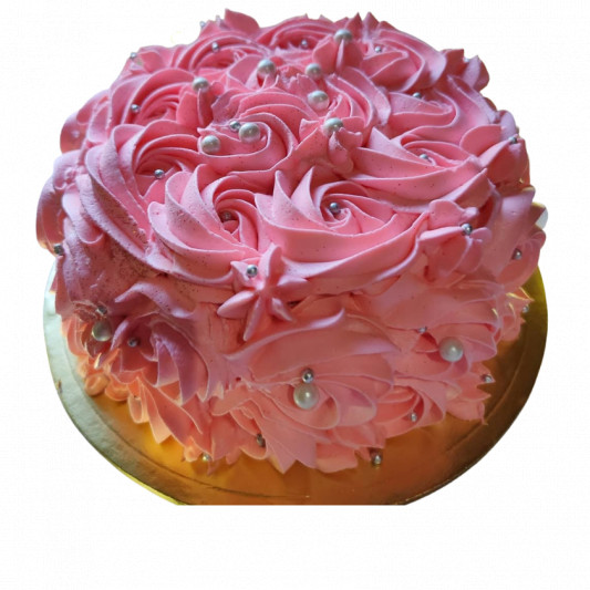 Strawberry Floral Cake online delivery in Noida, Delhi, NCR, Gurgaon