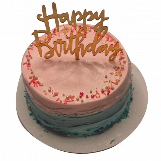 Ombre Effect Pink Cake  online delivery in Noida, Delhi, NCR, Gurgaon