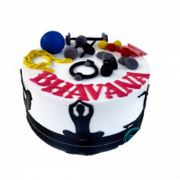 Yoga and Gym Cake online delivery in Noida, Delhi, NCR,
                    Gurgaon
