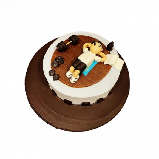 Cake for Gym Lovers online delivery in Noida, Delhi, NCR, Gurgaon