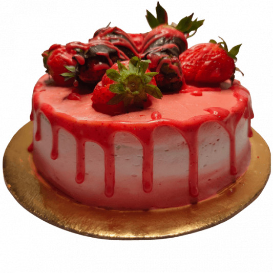 Strawberry Chocolate Cake online delivery in Noida, Delhi, NCR, Gurgaon