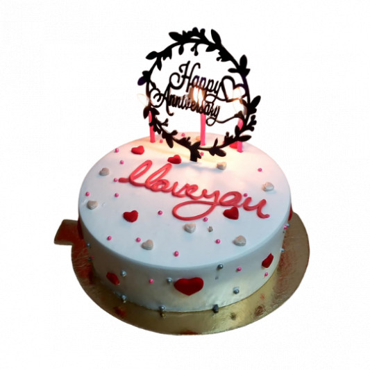 Happy Anniversary Cake for Love online delivery in Noida, Delhi, NCR, Gurgaon