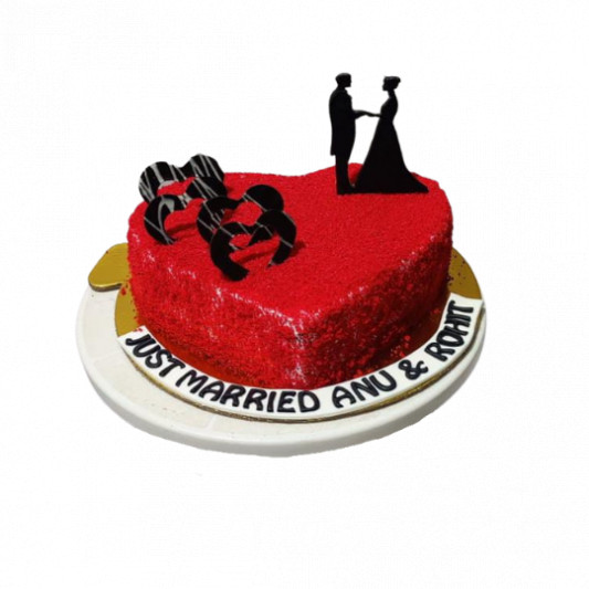 Cake for Newly Married Couple online delivery in Noida, Delhi, NCR, Gurgaon