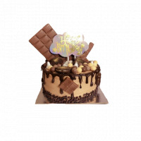 Photo Pulling Chocolate Mousse Cake online delivery in Noida, Delhi, NCR,
                    Gurgaon