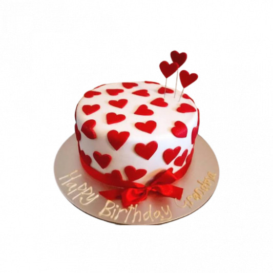Cute Love Romantic Cake for Birthday online delivery in Noida, Delhi, NCR, Gurgaon