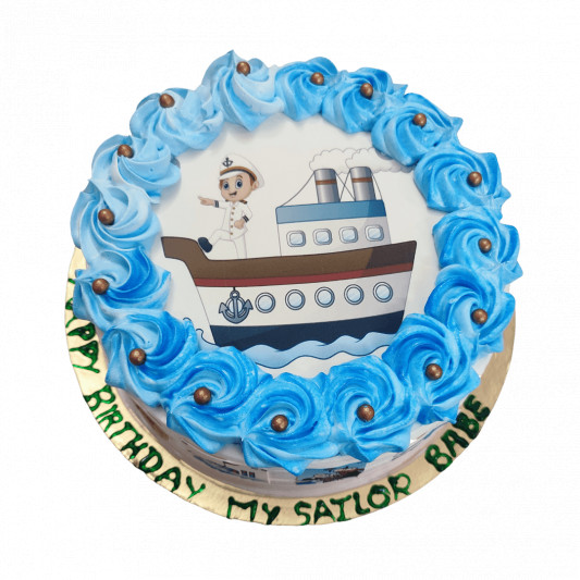 Sailor Theme Cake online delivery in Noida, Delhi, NCR, Gurgaon
