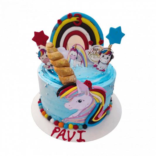 Unicorn Theme Cake online delivery in Noida, Delhi, NCR, Gurgaon