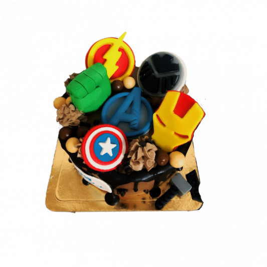 Avengers Theme Birthday Cake online delivery in Noida, Delhi, NCR, Gurgaon