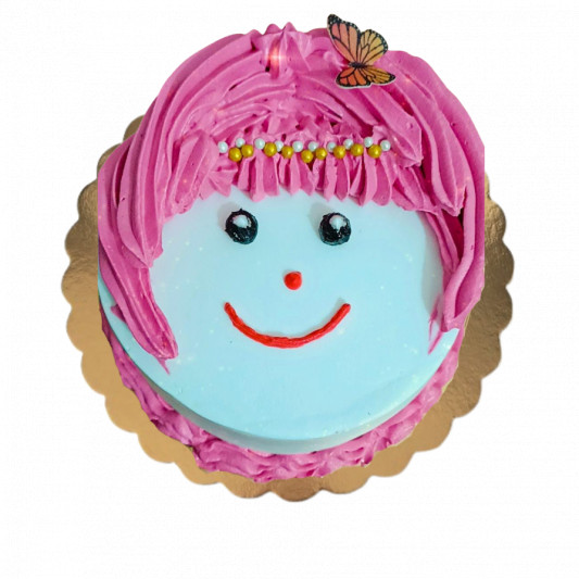Girl Theme Cake online delivery in Noida, Delhi, NCR, Gurgaon