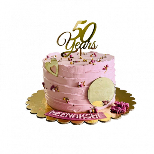 50 Year Birthday Cake online delivery in Noida, Delhi, NCR, Gurgaon