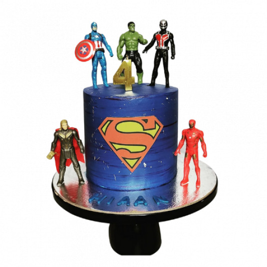 Avengers Theme Birthday Cake online delivery in Noida, Delhi, NCR, Gurgaon