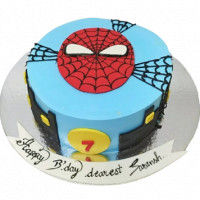 Spiderman Face Theme Cake online delivery in Noida, Delhi, NCR,
                    Gurgaon