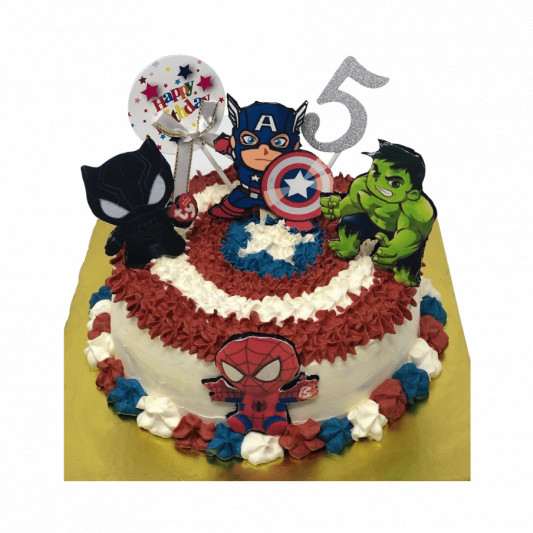 Avengers Cake Topper. PERSONALISED Lolly Bag Party Supplies Banner  Superhero Dec | eBay